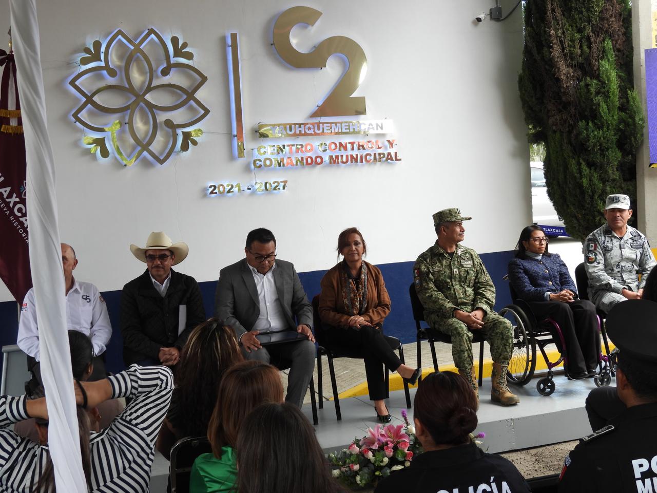 Inaugura gobernadora C2 en Yauhquemehcan